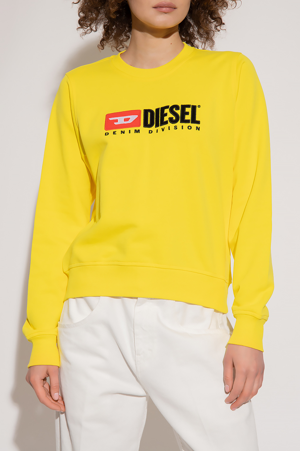 Yellow on sale diesel sweatshirt